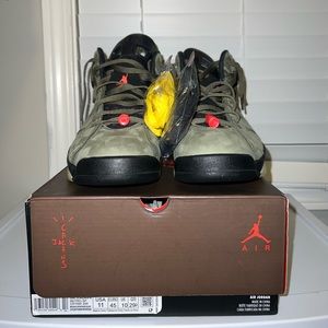Travis Scott 6s Olive